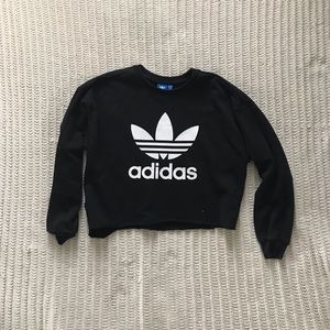 Adidas Cropped Sweatshirt